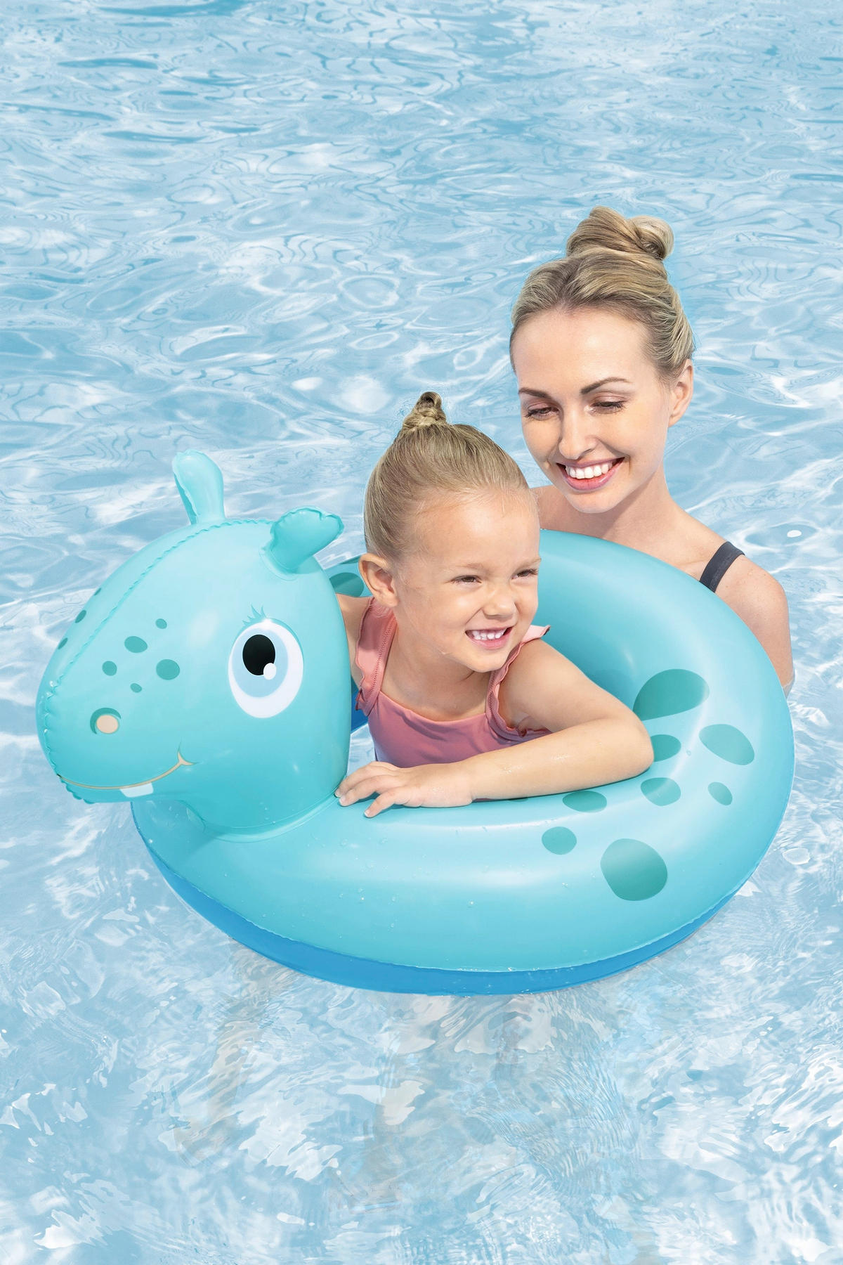 SCHWIMMRING - Multicolor, Basics, Kunststoff (55/68/57.5cm) - Bestway