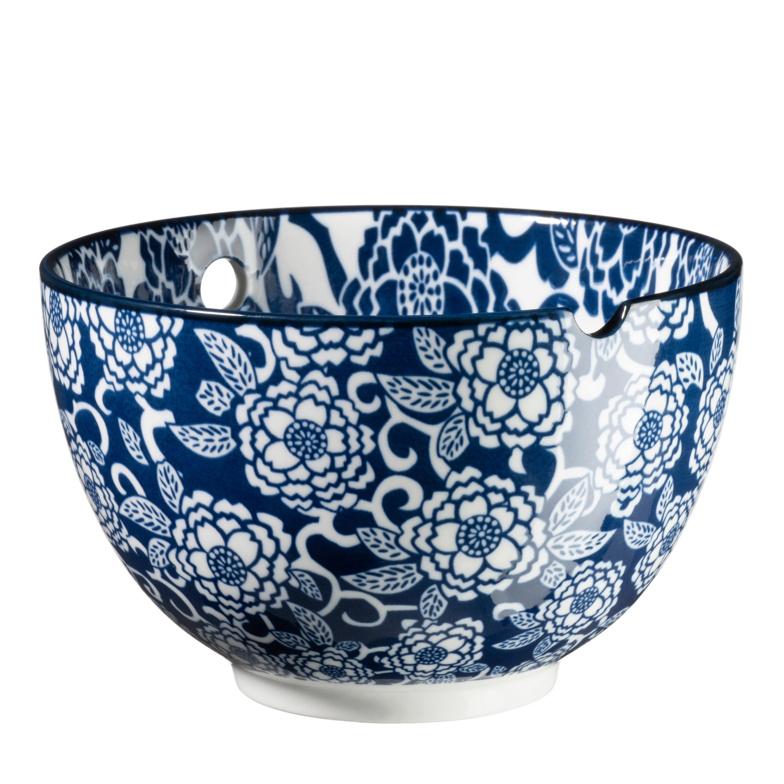 SKÅL 15 cm cm   - vit/blå, Basics, keramik (15 cmcm) - Mäser