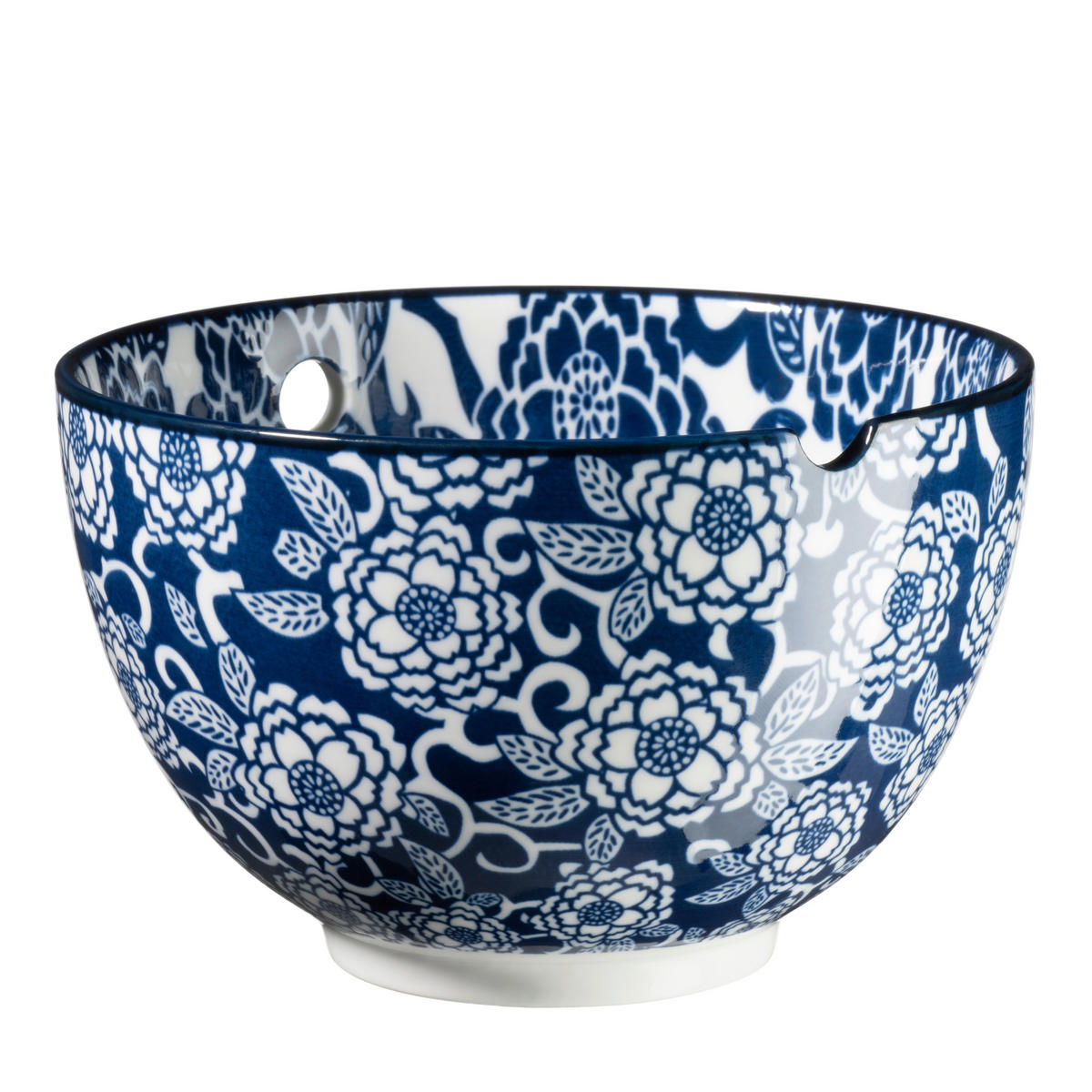 SKÅL 15 cm cm   - vit/blå, Basics, keramik (15 cmcm) - Mäser