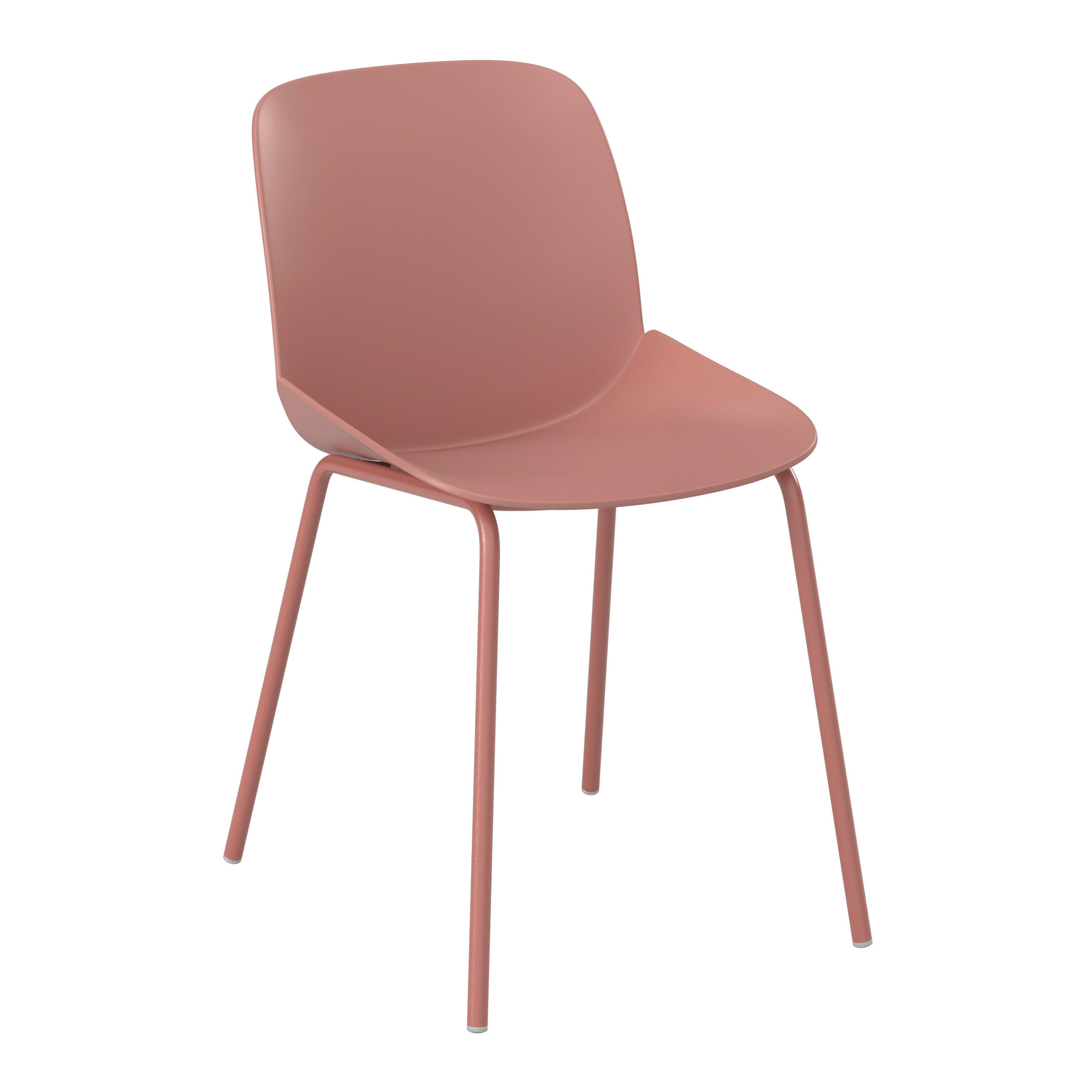 GARTENSTUHL Eisen Pink  - Pink, MODERN, Kunststoff/Metall (45,5/80,5/57cm) - Ambia Garden