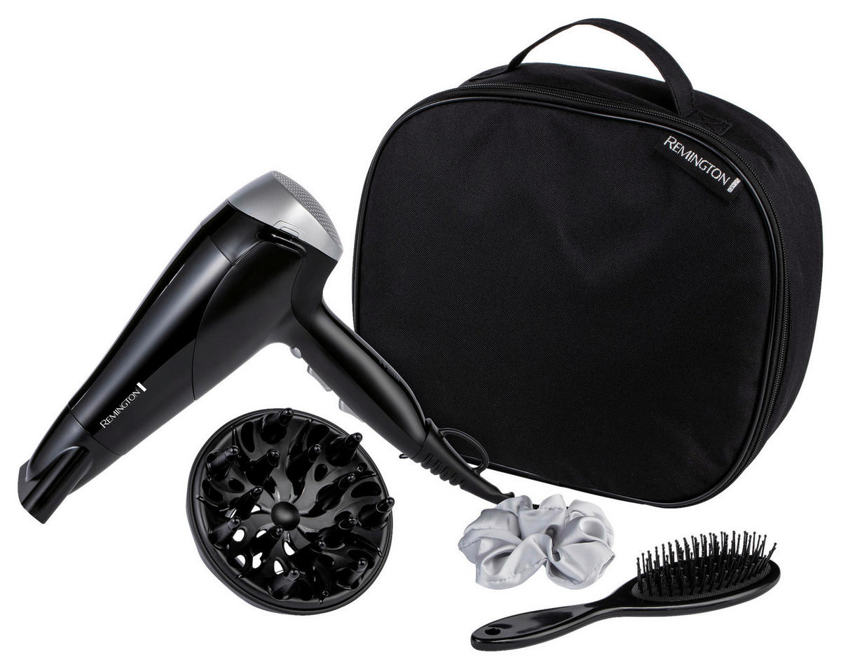 HAARTROCKNER  - Schwarz, Basics, Kunststoff (9,3/29,5/21,7cm) - Remington