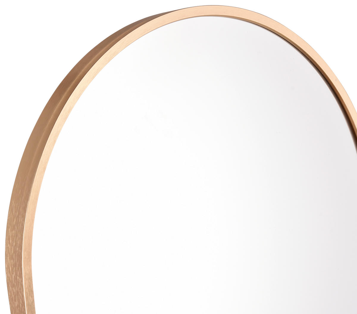 STANDSPIEGEL 40/160/3 cm, Goldfarben  - Goldfarben, MODERN, Glas/Metall (40/160/3cm)