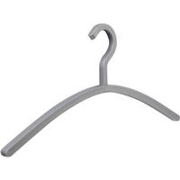 KLEIDERBÜGEL 46 cm Kunststoff  - Silberfarben, Design, Kunststoff (46cm)
