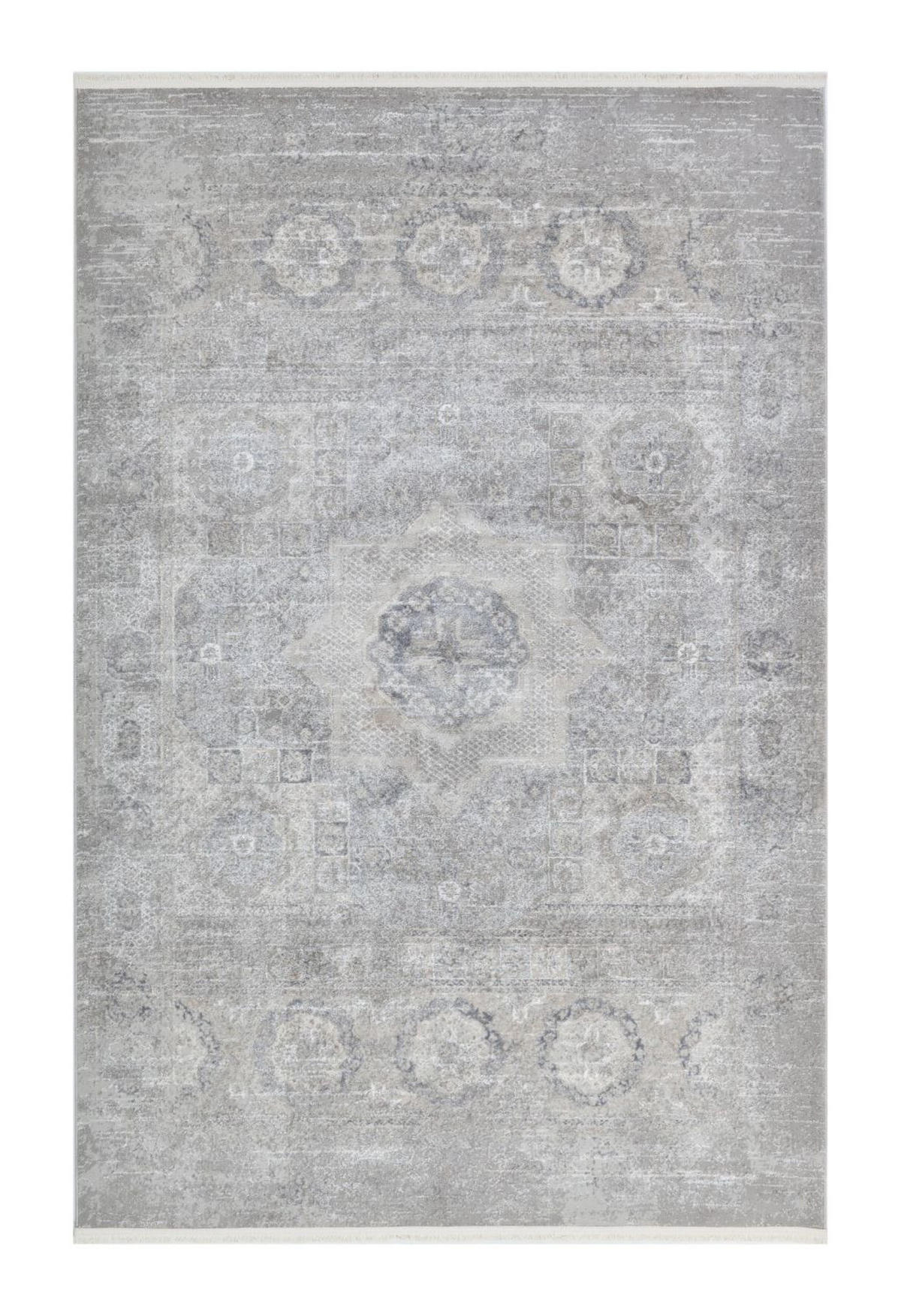 TKANÝ KOBEREC, 200/290 cm, šedá, béžová - šedá/béžová, Design, textil (200/290cm)