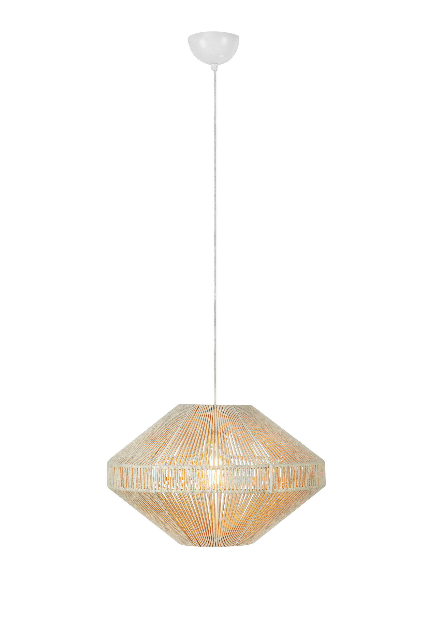 HÄNGELEUCHTE RAZZO 50/31 cm   - Beige, Basics, Textil/Metall (50/31cm) - Markslöjd
