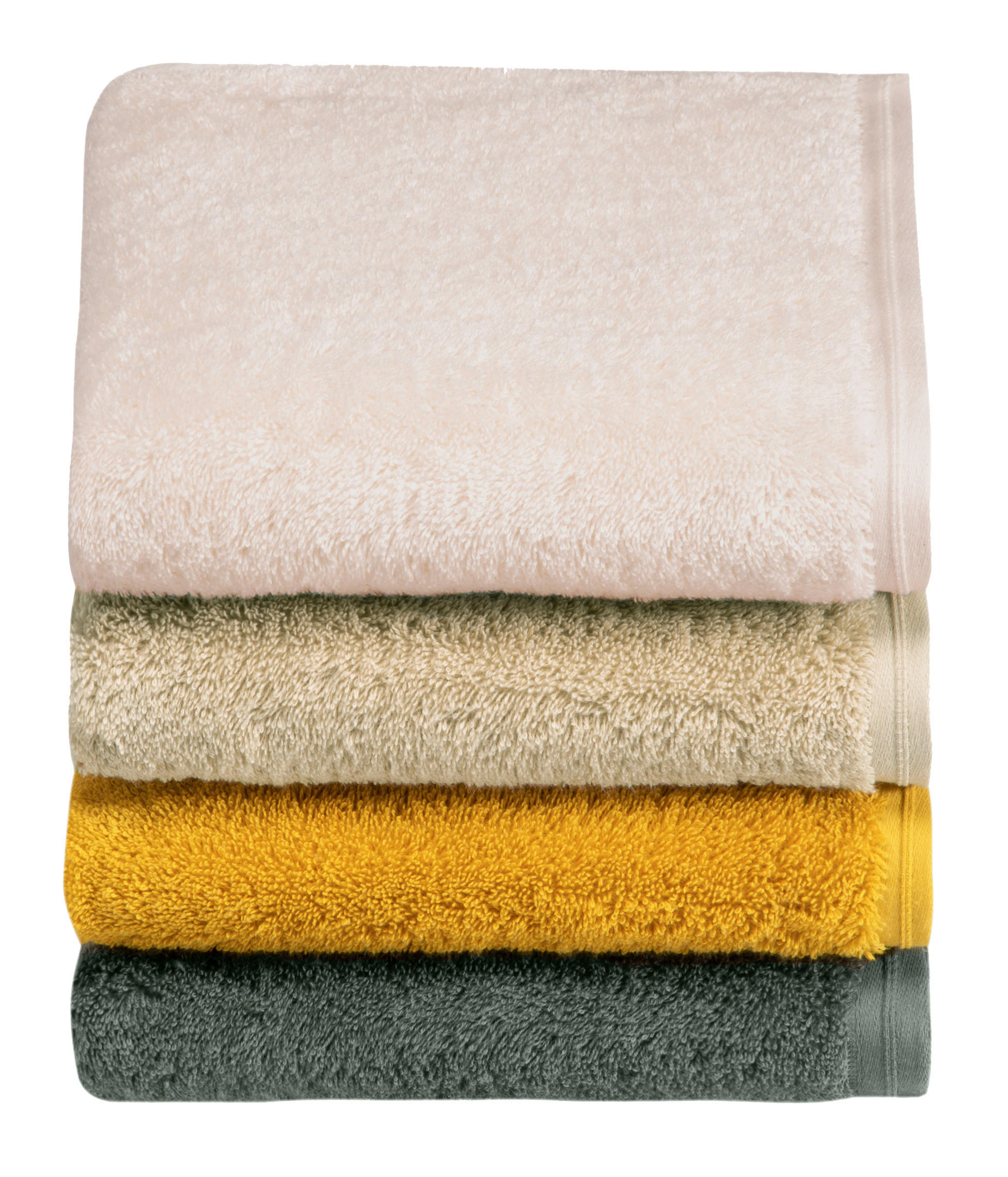 DUSCHTUCH Vegan Life 67/140 cm  - Gelb, Basics, Textil (67/140cm) - Vossen