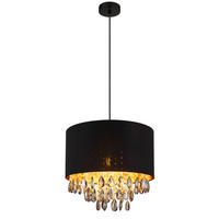 ZÁVĚSNÉ SVÍTIDLO, 40/120 cm  - šedá/černá, Konvenční, kov/textil (40/120cm) - Globo