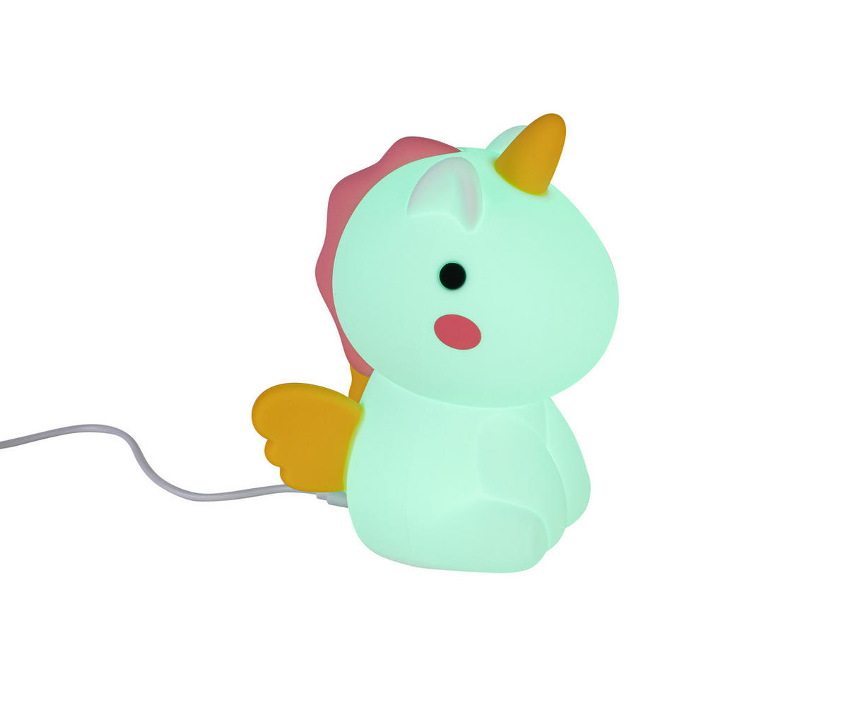 NOČNÍ SVĚTLO, 7,9/10,7/14 cm - bílá, Trend, plast (7,9/10,7/14cm) - Novel