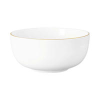 MISKA NA CEREÁLIE porcelán keramika 15 cm - biela/zlatá, Basics, keramika (15cm) - Seltmann Weiden