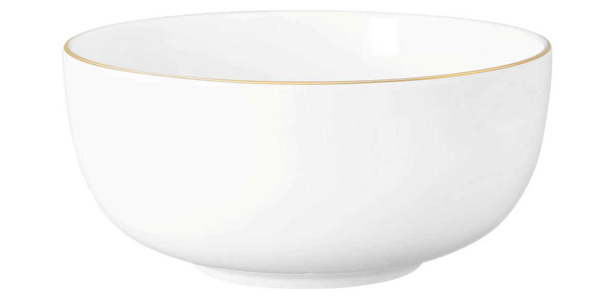 MISKA NA CEREÁLIE porcelán keramika 15 cm - biela/zlatá, Basics, keramika (15cm) - Seltmann Weiden