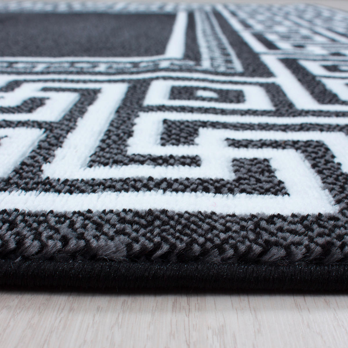 FLACHWEBETEPPICH 280/370 cm Parma Schwarz  - Schwarz, Design, Textil (280/370cm) - Novel