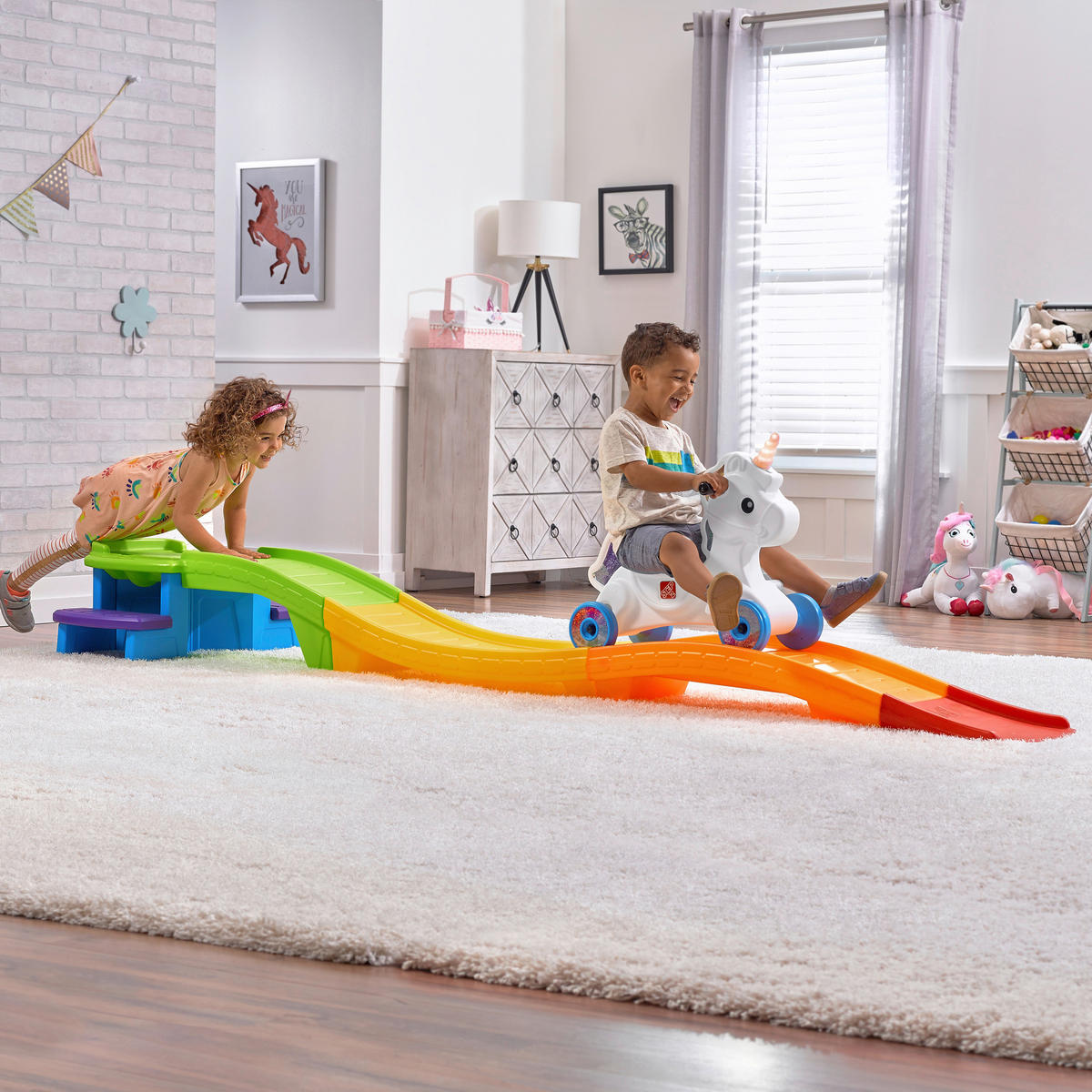 KINDERSPIELSET - Multicolor, KONVENTIONELL, Kunststoff (279,4/32,4/68,6cm) - Ambia Garden