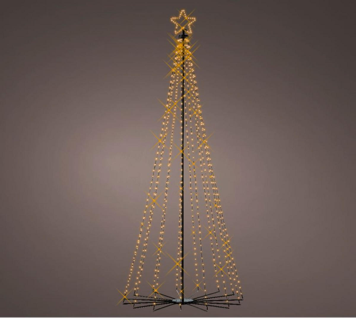 LED-DEKOLEUCHTE - Schwarz, Basics, Kunststoff (100/240cm)