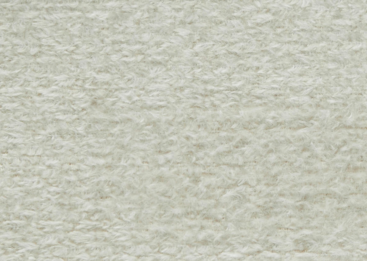 ECKSOFA Chenille Sandfarben  - Sandfarben/Schwarz, Design, Kunststoff/Textil (267/187cm) - Stylife