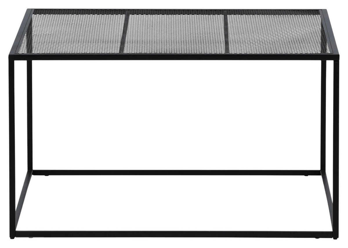SOFFBORD i metall 80/80/45 cm  - svart, Design, metall (80/80/45cm) - Livetastic