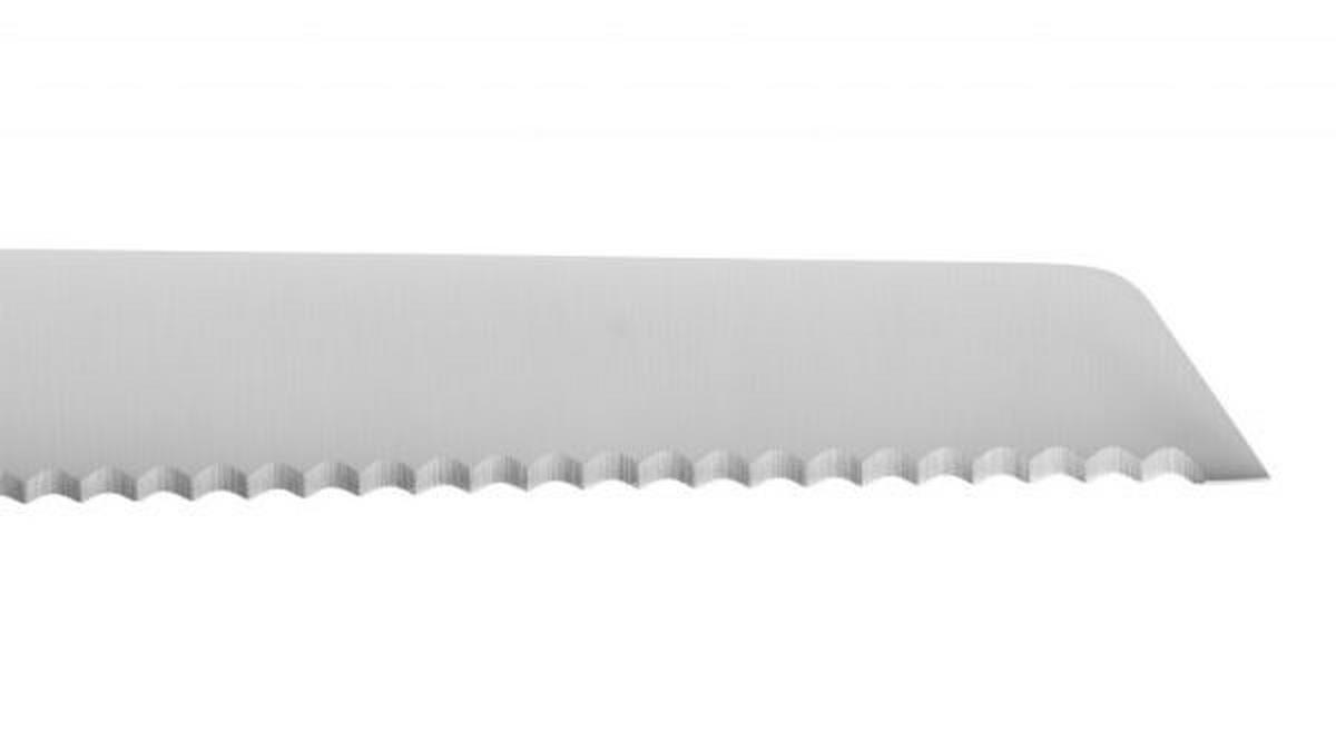 BROTMESSER **** VIER STERNE  - Edelstahlfarben/Schwarz, Basics, Kunststoff/Metall - Zwilling