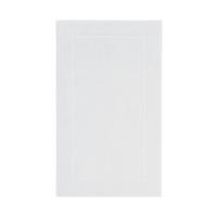 BADEMATTE London Weiß 60/100 cm  - Weiß, Basics, Kunststoff/Textil (60/100cm) - Aquanova