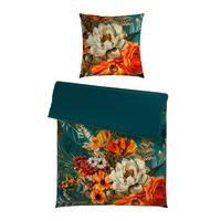 WENDEBETTWÄSCHE 2-teilig Satin  - Multicolor, Textil (135cm) - Novel