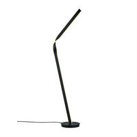 STOJEČA LED-SVETILKA  CINQUE //2000-4000 K// - črna/bela, Trendi, kovina/umetna masa (181/53/30cm) - Cinque