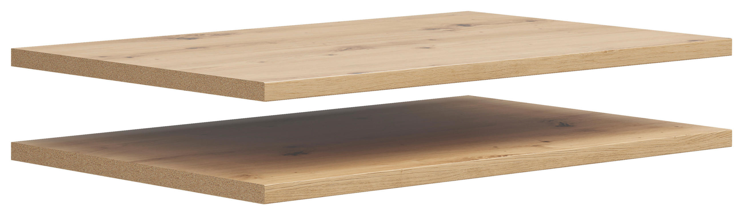 EINLEGEBODENSET - Eiche Artisan, MODERN, Holzwerkstoff (76,9/2,2/48cm) - Carryhome