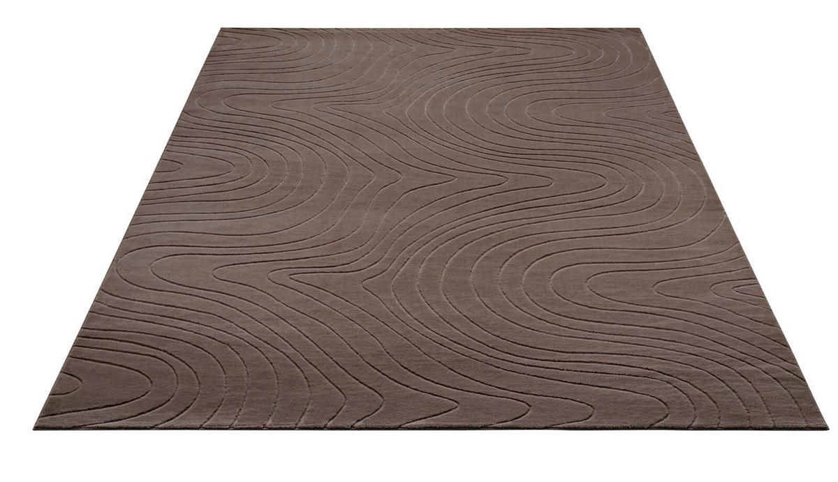 WEBTEPPICH 200/290 cm Stilo Taupe rechteckig  - Taupe, Basics, Textil (200/290cm) - Novel