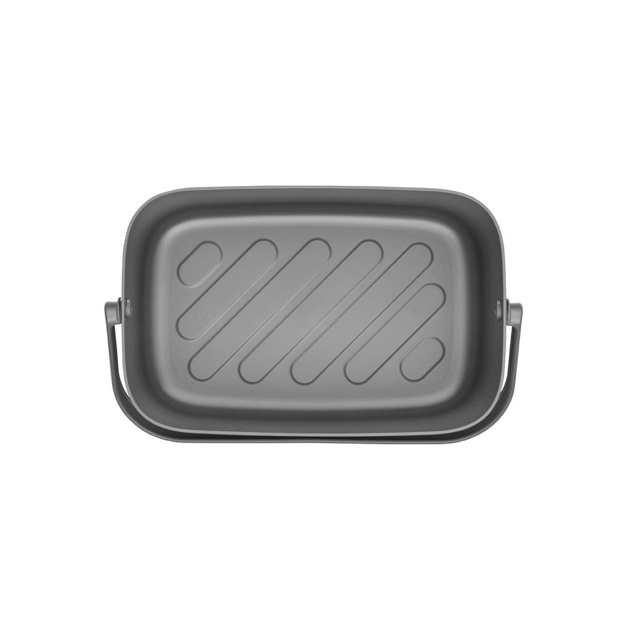 POSODA ZA KRUH   39.5/16.3/25.5 cm           - temno siva, Design, umetna masa/les (39.5/16.3/25.5cm) - Brabantia