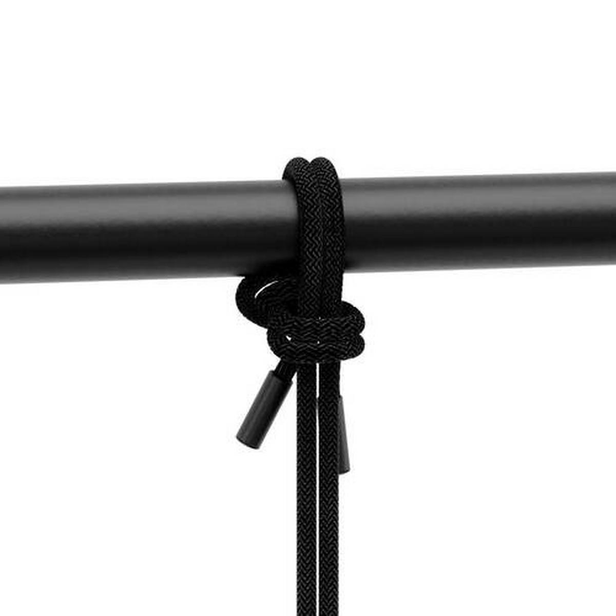 WAND-PFLANZTOPFSET   - Schwarz, Basics, Kunststoff/Metall (18/94/137cm) - Umbra
