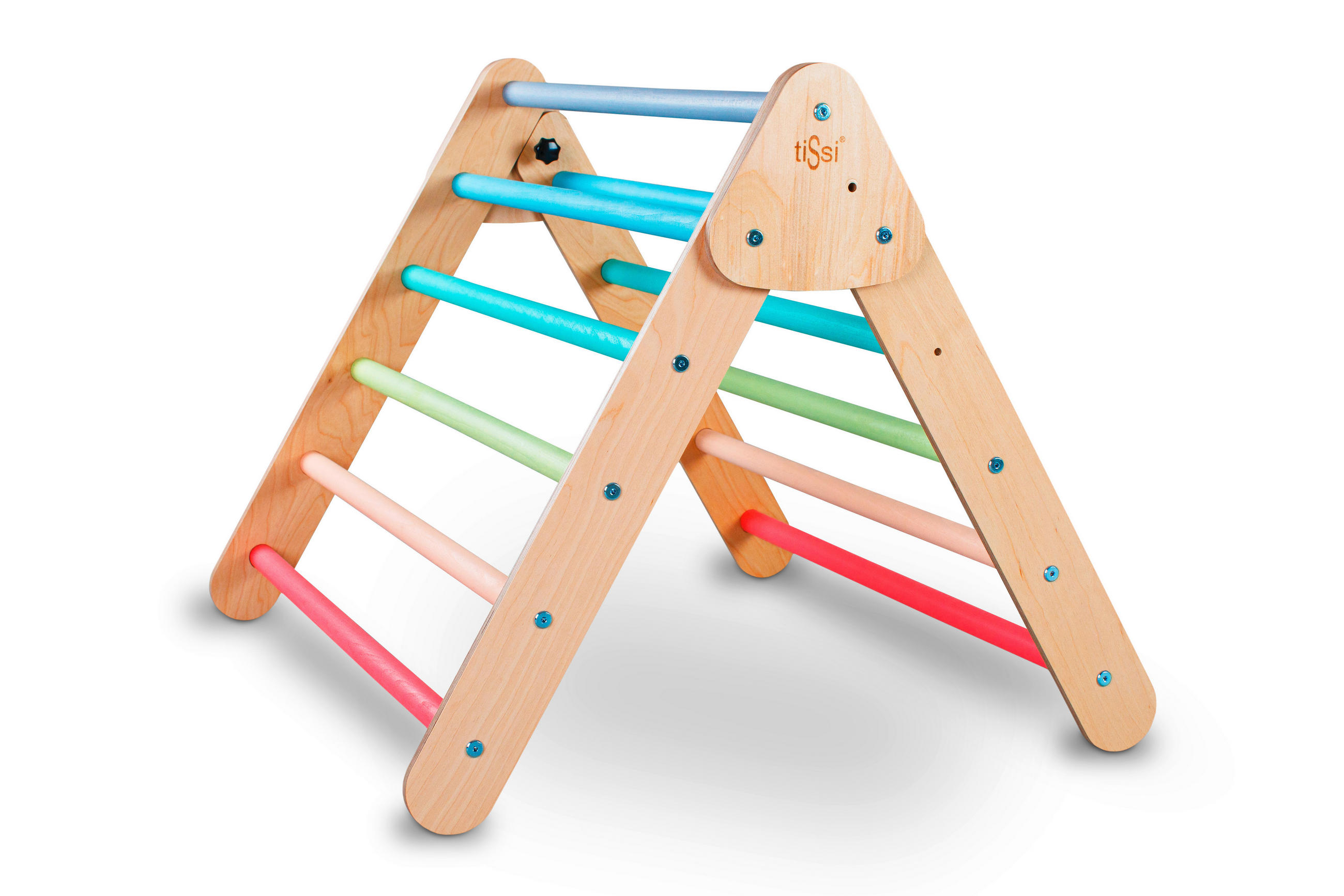 KLETTERDREIECK - Multicolor, Basics, Holz (70/82/63cm) - tiSsi