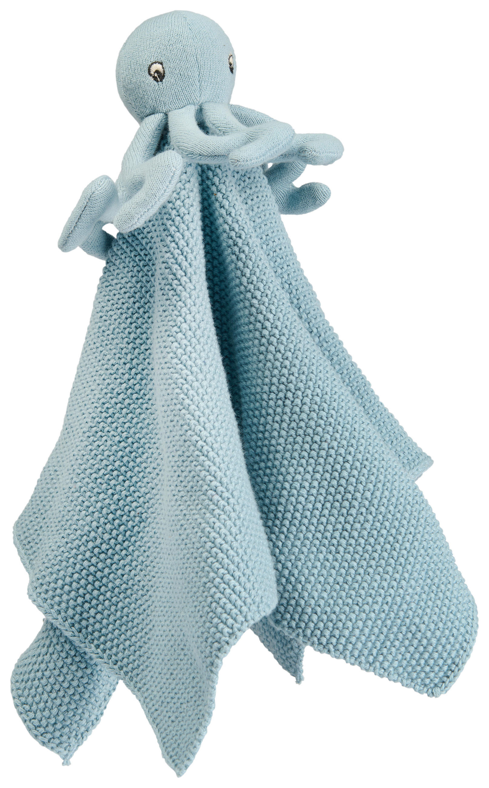 SCHMUSETUCH  - Blau, Trend, Textil (35/35cm) - Avelia