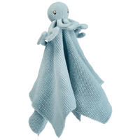 SCHMUSETUCH  - Blau, Trend, Textil (35/35cm) - Avelia