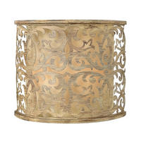 WANDLEUCHTE Carabel 32,4/15,9/27,3 cm  - Champagner, KONVENTIONELL, Metall (32,4/15,9/27,3cm) - Elstead Lighting