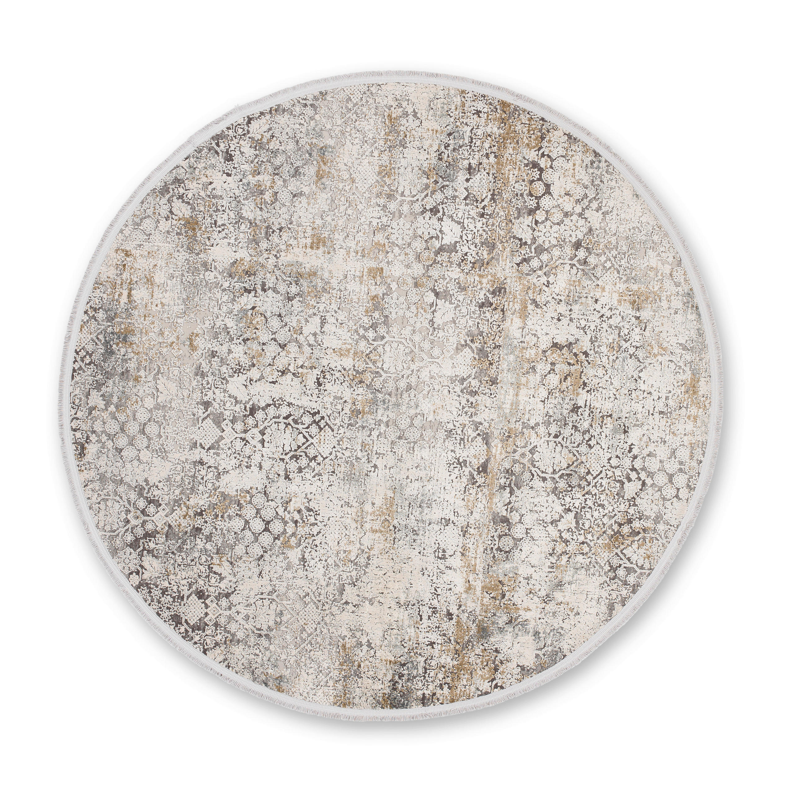 WEBTEPPICH 160 cm Gravina Grau, Beige  - Beige/Grau, Design, Textil (160cm) - Novel