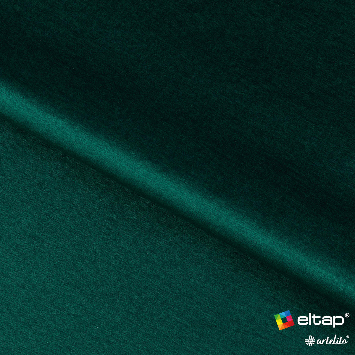 ECKSOFA GINO in Samt Dunkelgrün  201/143 cm  - Dunkelgrün/Schwarz, Design, Kunststoff/Textil (201/143cm) - MID.YOU