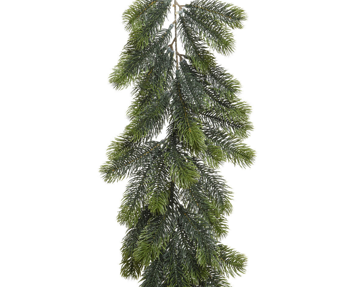 GIRLANDE  - Grün, KONVENTIONELL, Kunststoff (180,0/12,0/17,0cm)