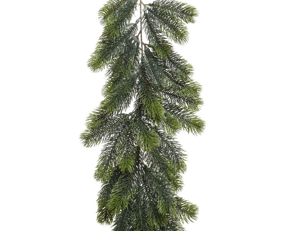 GIRLANDE  - Grün, KONVENTIONELL, Kunststoff (180,0/12,0/17,0cm)