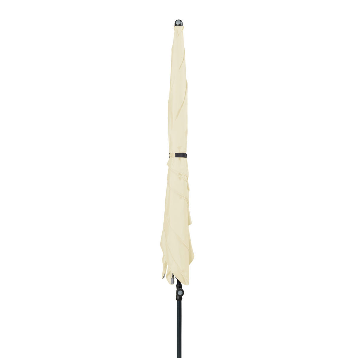SONNENSCHIRM 230x190 cm Naturfarben  - Anthrazit/Naturfarben, Basics, Textil/Metall (230/190cm) - Doppler