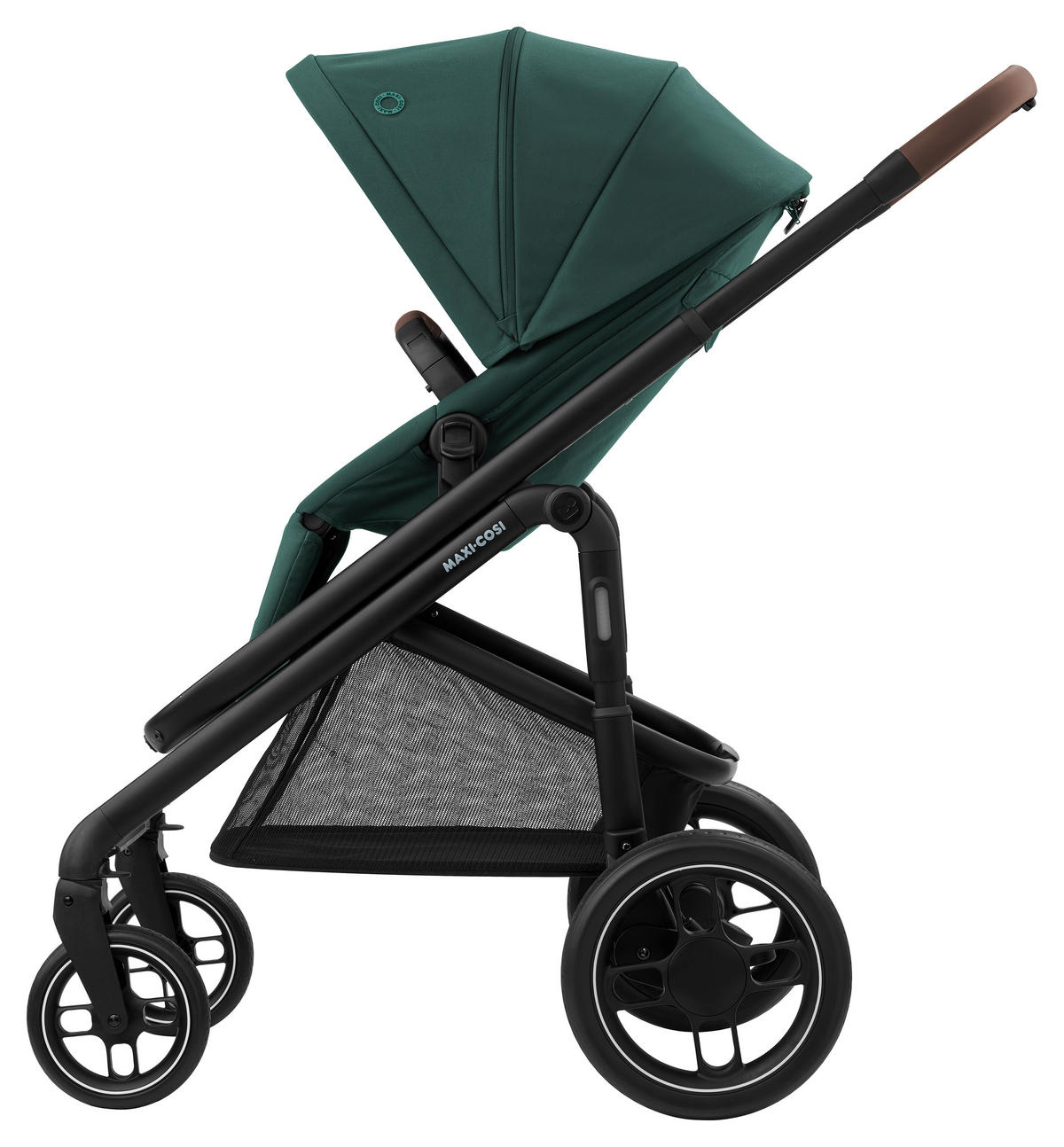 DEČJA KOLICA - SET  Plaza+  - zelena/crna, Osnovno, tekstil/metal (60/110/99,5cm) - Maxi-Cosi