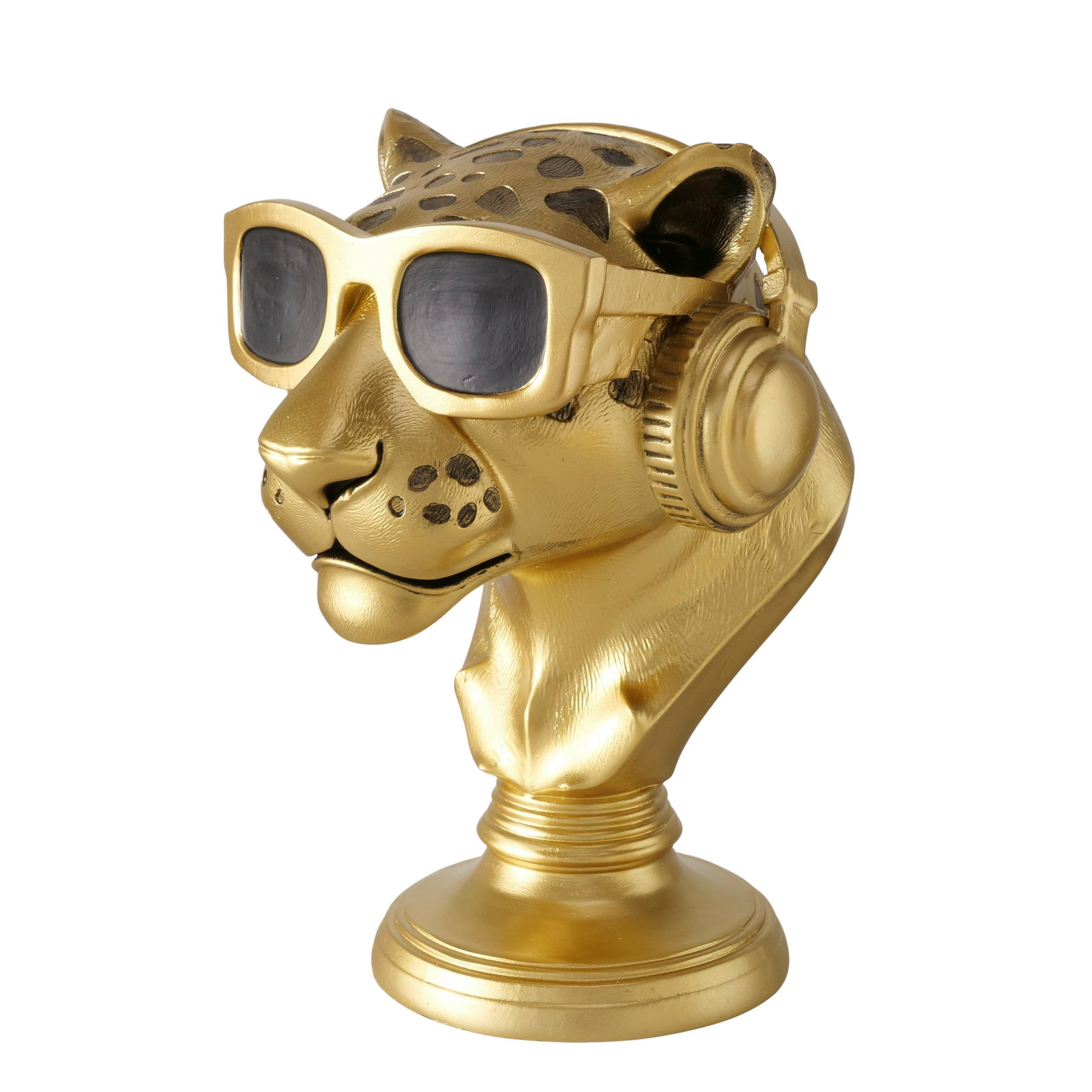 SKULPTUR - Goldfarben, Basics, Kunststoff (20/23/30cm) - Ambia Home