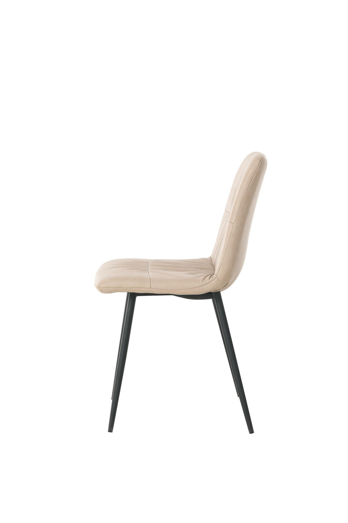 STOLICA  bež       - bež/crna, drvo/metal (45/88/54cm)