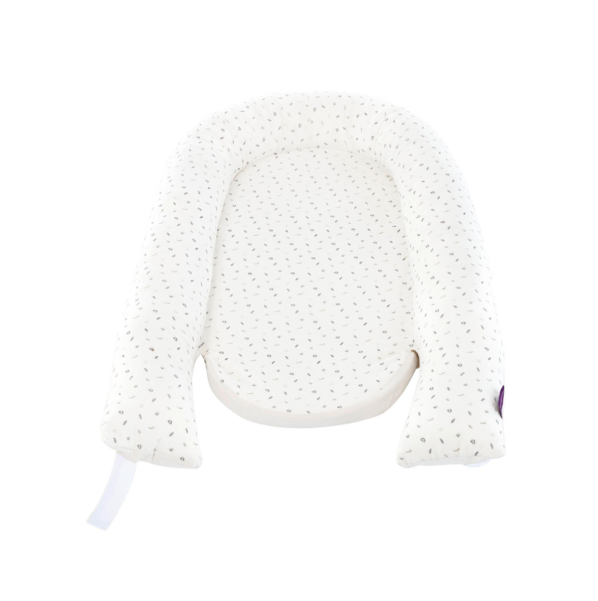 KUSCHELNEST Faultier  85/48/16 cm   - Multicolor/Weiß, Trend, Textil (85/48/16cm) - Träumeland