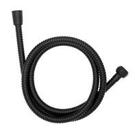 BRAUSESCHLAUCH  150 cm  - Schwarz, Metall (150cm) - Wenko