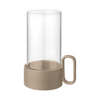 WINDLICHT Cappuccino 15/21 cm  - Cappuccino, Trend, Glas/Keramik (15/21cm) - Blomus