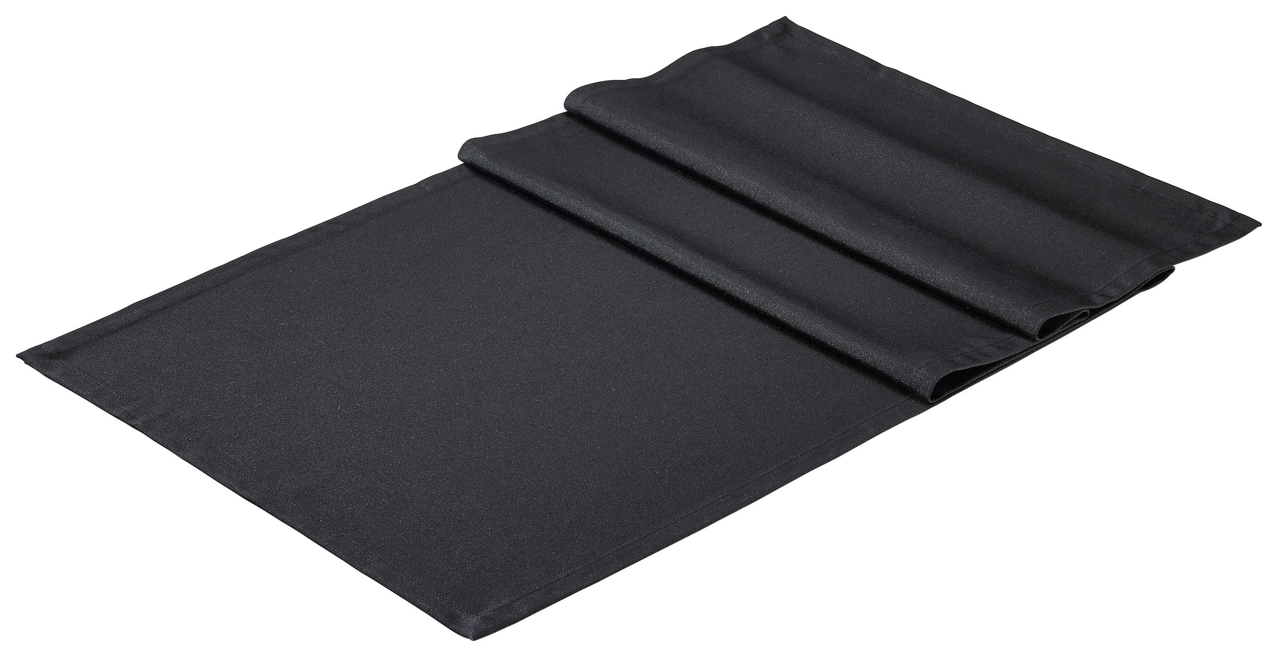 TISCHLÄUFER 50/150 cm - Schwarz, Basics, Textil (50/150cm)