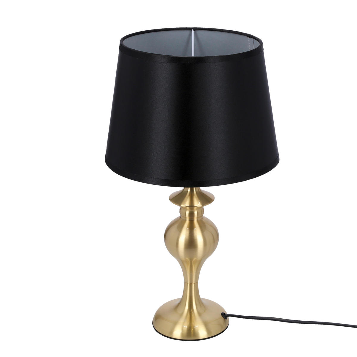 TISCHLEUCHTE 24/24/40 cm   - Gelb/Grau, KONVENTIONELL, Metall (24/24/40cm)