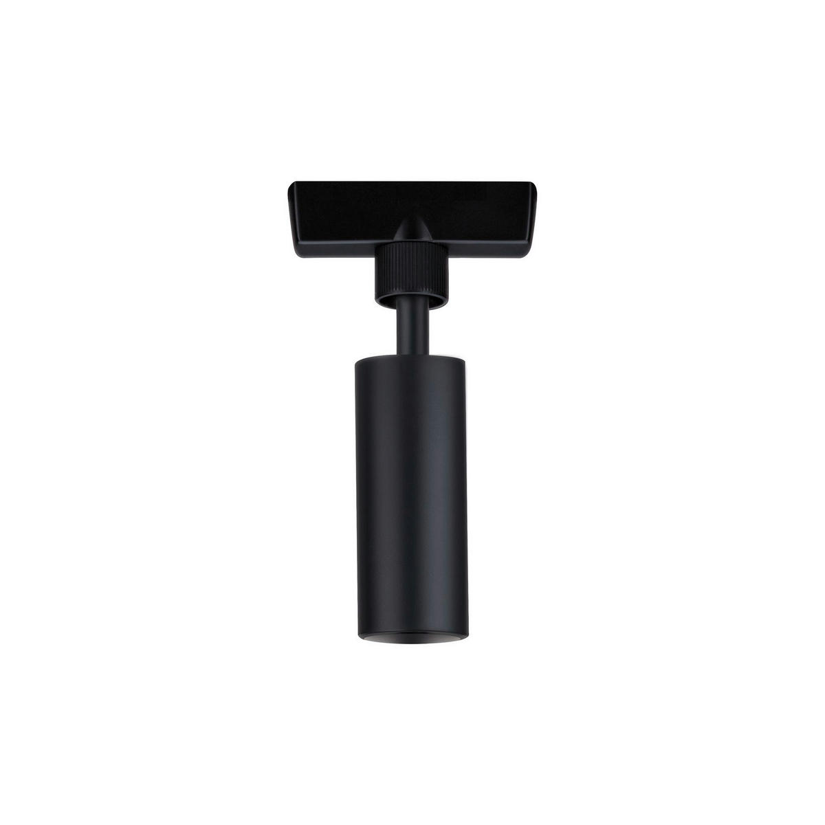 SCHIENENSYSTEM-ADAPTER - Schwarz, Design, Kunststoff/Metall (2,3/12cm) - Paulmann