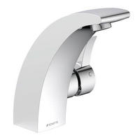 WASCHTISCHARMATUR 98100  - Chromfarben, Metall (5/17/15cm) - Schütte