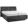 POLSTERBETT 180/200 cm  in Anthrazit  - Weiss/Anthrazit, Konventionell, Holz/Holzwerkstoff (180/200cm) - Beldomo - Sleep