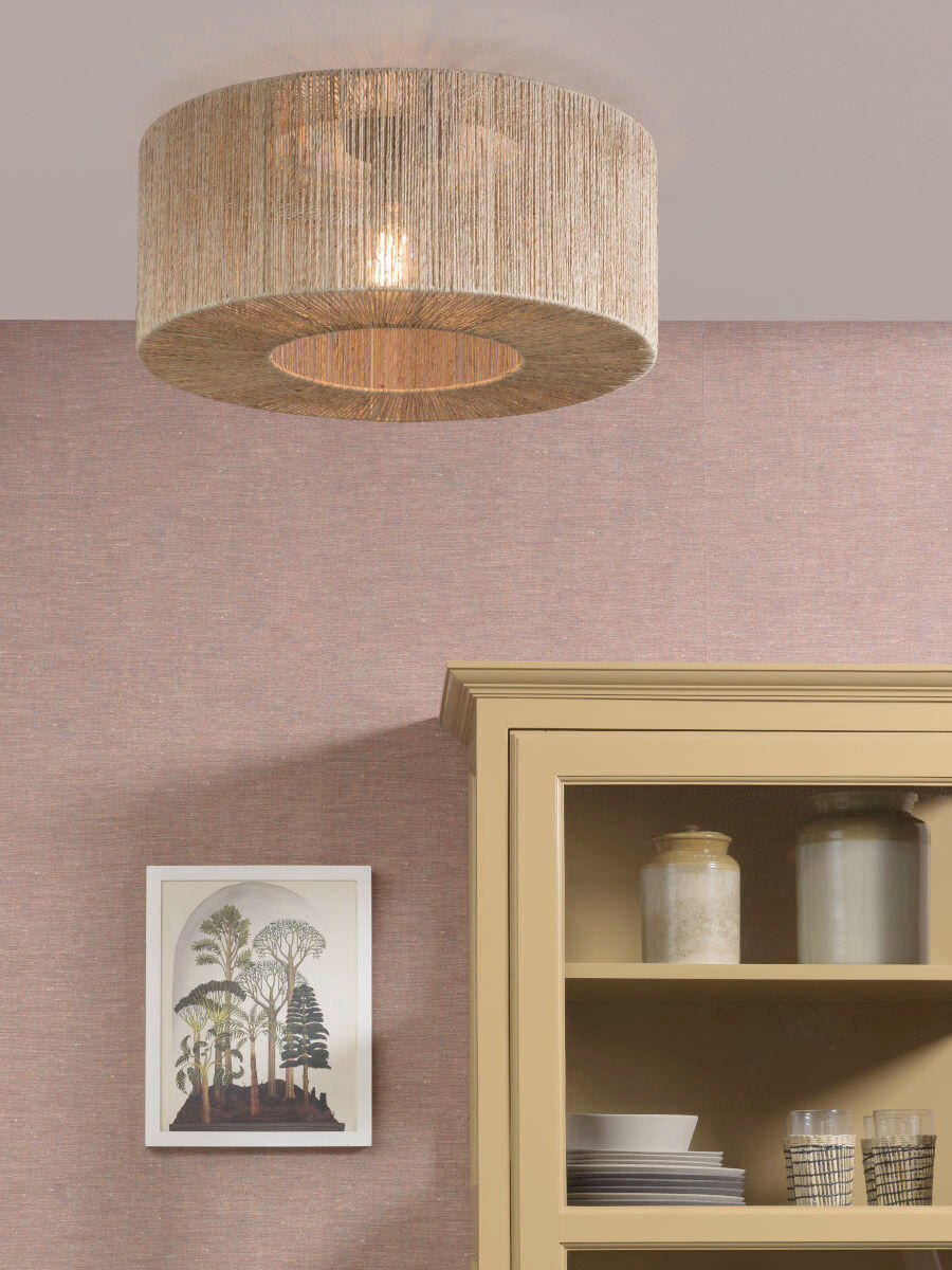 DECKENLEUCHTE  60/50 cm    - Naturfarben, Trend (60/50cm) - Good & Mojo