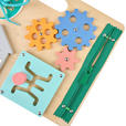 MOTORIKSPIEL  - Multicolor, Basics, Holz/Holzwerkstoff (29,4/21,9/2,6cm) - My Baby Lou