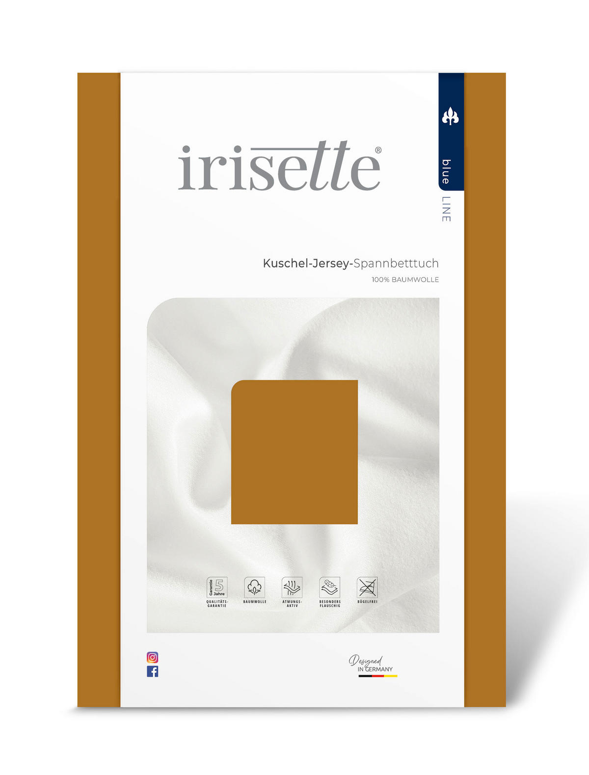 SPANNBETTTUCH Jersey  - Gelb, KONVENTIONELL, Textil (140-160/200cm) - Irisette